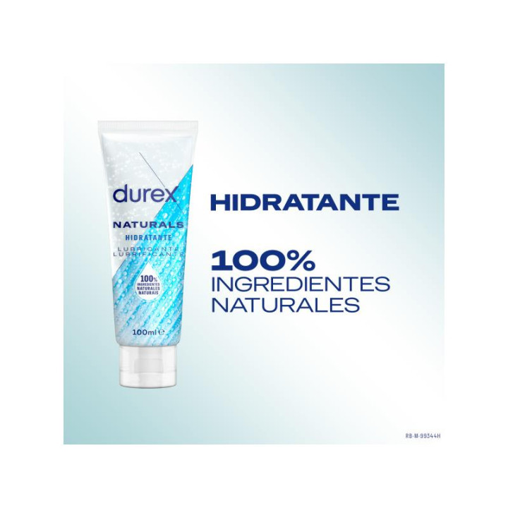 Lubricante Natural Intimo Hidratante 100 ml de Durex | VibraZon
