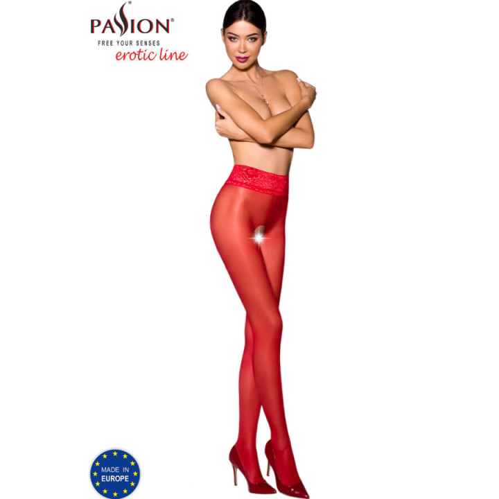 PASSION - TIOPEN 008 MEDIAS ROJO 3/4 30 DEN | VibraZon