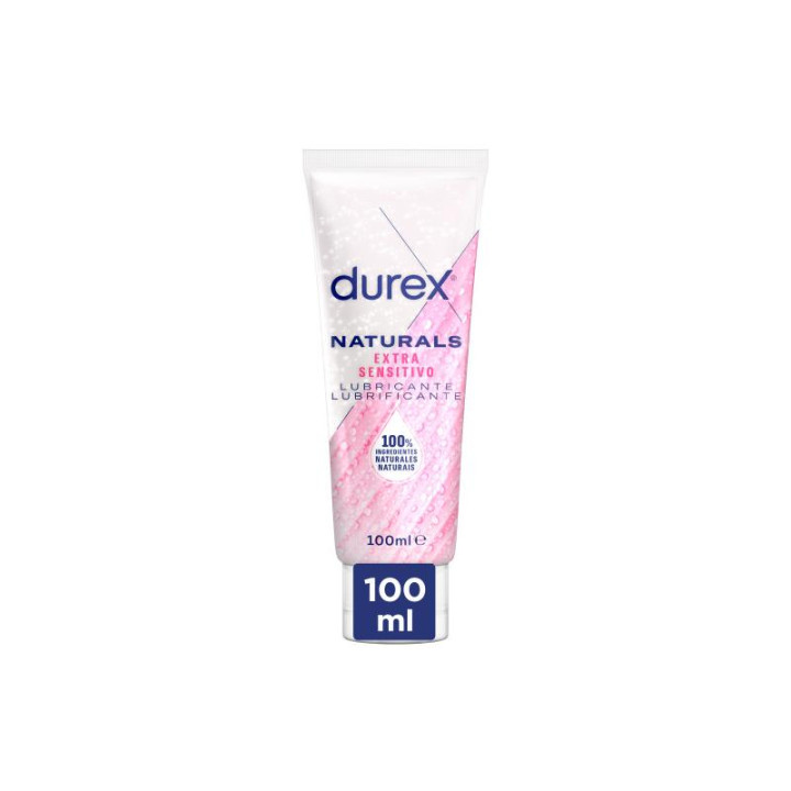 Lubricante Natural Extra Sensitivo 100 ml de Durex | VibraZon