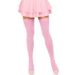LEG AVENUE - MEDIAS NAILON ROSA | VibraZon