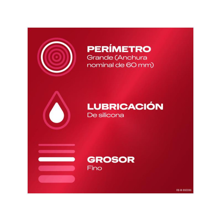 Preservativos Sentitivo XL 10 ud de Durex | VibraZon