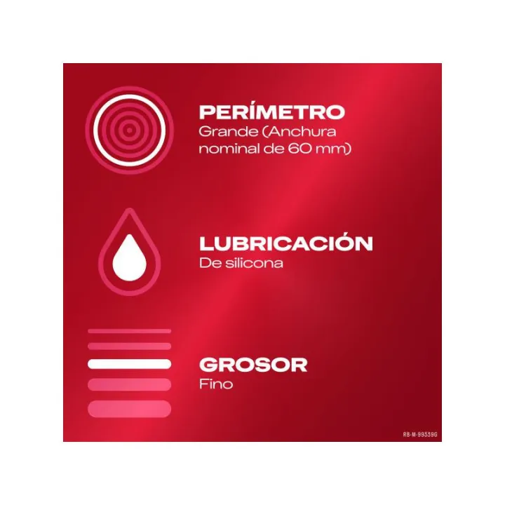 Preservativos Sentitivo XL 10 ud de Durex