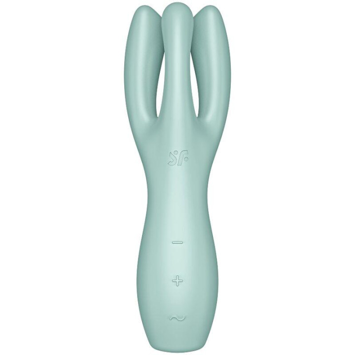 Threesome 3 Lay-on Vibrador 3 Motores Menta de Satisfyer | VibraZon