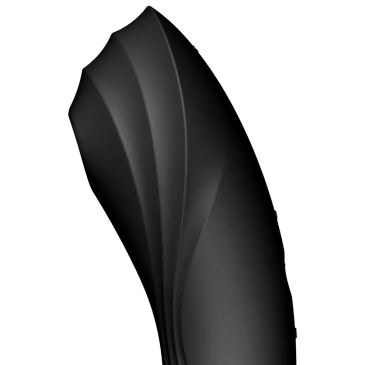 Curvy Trinity 4 Vibrador y Succionador 2 Motores Negro de Satisfyer