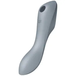 Curvy Trinity 3 Vibrador y Succionador Triple Estimulación Bluegray de Satisfyer