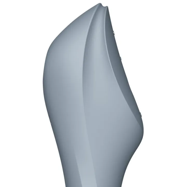 Curvy Trinity 3 Vibrador y Succionador Triple Estimulación Bluegray de Satisfyer