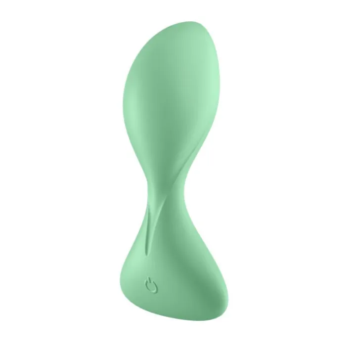 Trendsetter Plug Anal con Vibración y APP Verde Claro de Satisfyer