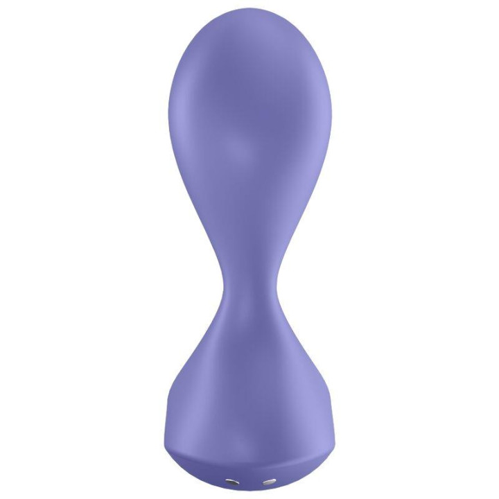 Sweet Seal Plug Anal con Vibración y APP Negro de Satisfyer | VibraZon