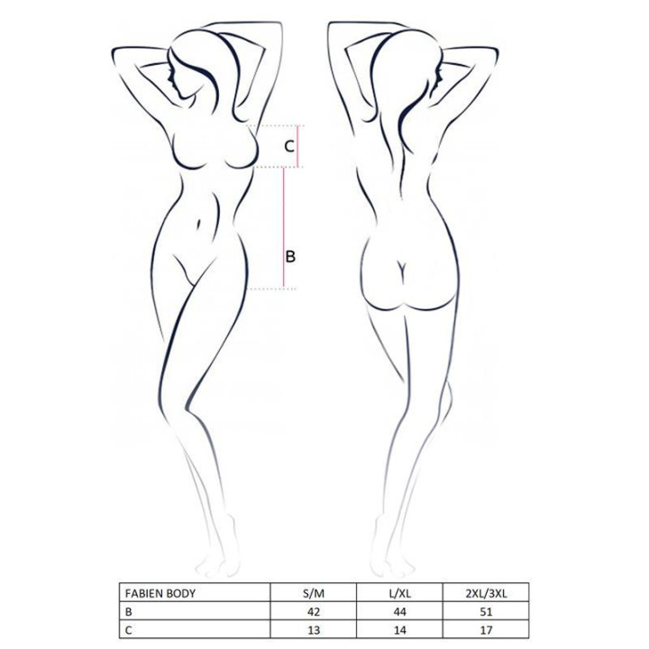 FABIEN Body Talla XXL/XXXL de Avanua | VibraZon