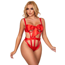 SUBBLIME - 954468 BODY SEXY CALADO CON LAZO ROJO S/M | VibraZon