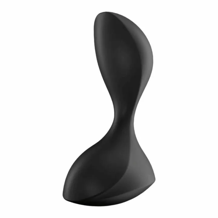 Sweet Seal Plug Anal con Vibración y APP Negro de Satisfyer