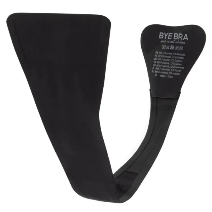 BYE-SUJETADOR - TANGA ADHESIVO NEGRO TALLA ÚNICA