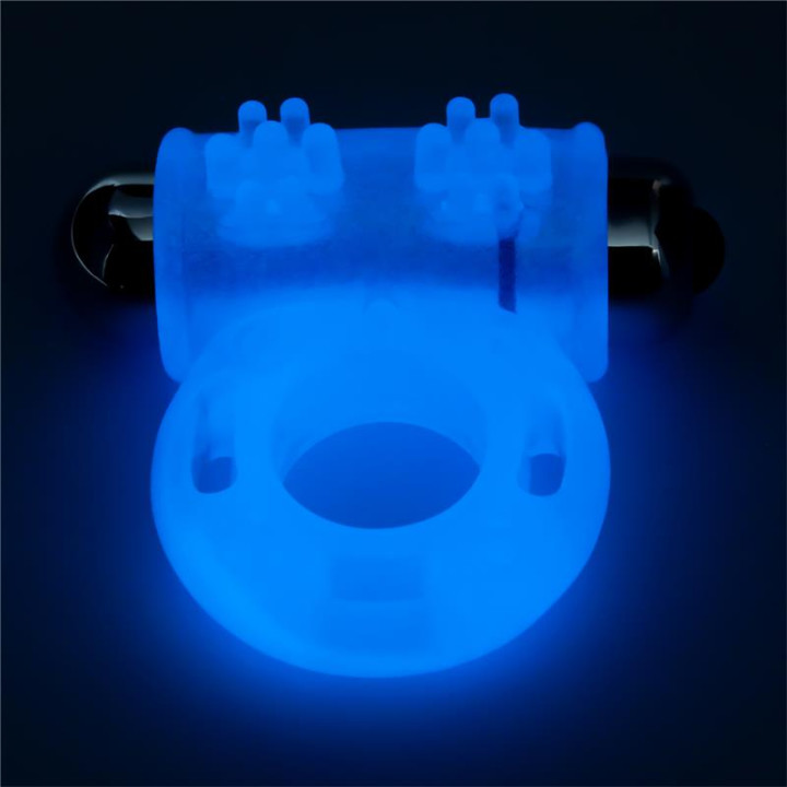 Lumino Play Anillo Vibrador Luz Azul de Lovetoy | VibraZon
