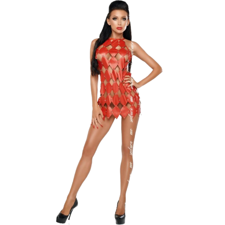 ME-SEDUCE - GWEN VESTIDO ESPALDA DESCUBIERTA ROJO S/M | VibraZon