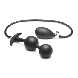 Ass Rattler Bolas Anales con Inflado y Peso de Master Series