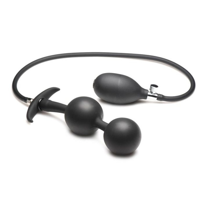Ass Rattler Bolas Anales con Inflado y Peso de Master Series | VibraZon