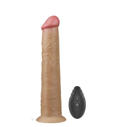 Vibrador Realista con Rotación Doble Capa 10 de Lovetoy | VibraZon