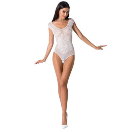 PASSION - WOMAN BS064 BODYSTOCKING BLANCO TALLA ÚNICA | VibraZon