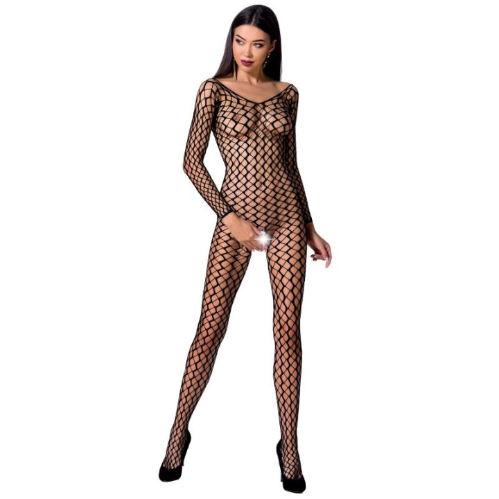 PASSION - WOMAN BS068 BODYSTOCKING NEGRO TALLA ÚNICA | VibraZon