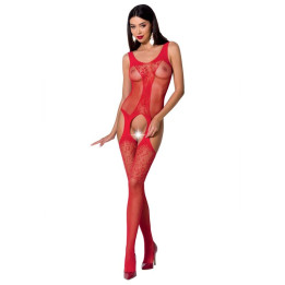 PASSION - WOMAN BS072 BODYSTOCKING TALLA ÚNICA ROJO | VibraZon