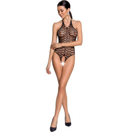 PASSION - WOMAN BS087 BODYSTOCKING NEGRO TALLA ÚNICA | VibraZon