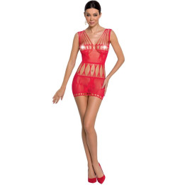 PASSION - WOMAN BS090 BODYSTOCKING ROJO TALLA ÚNICA | VibraZon