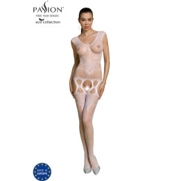 PASSION - ECO COLLECTION BODYSTOCKING ECO BS014 BLANCO | VibraZon