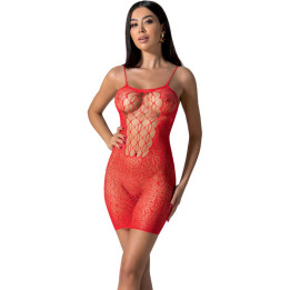 PASSION - BS096 BODYSTOCKING ROJO TALLA ÚNICA | VibraZon