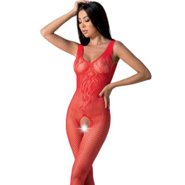 PASSION - BS098 BODYSTOCKING ROJO TALLA ÚNICA | VibraZon
