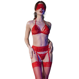 CHILIROSE - CR 4467 SET CUATRO PIEZAS ROJO L/XL | VibraZon