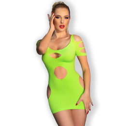 CHILIROSE - CR 4671 VESTIDO VERDE S/M | VibraZon