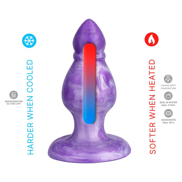 Queen Plug Anal Fantasy Silicona Líquida de Silexd | VibraZon