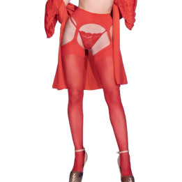 CHILIROSE - CR 4312 MEDIAS LIGUERO ROJO S/M | VibraZon