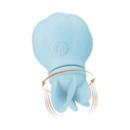 Estimulador Caress Vibración y Rotación Light blue de Adrien Lastic | VibraZon