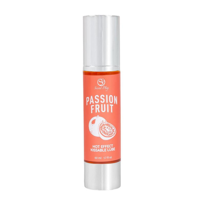 Lubricante 2 en 1 Aroma Fruta de la Pasión 50 ml de Secret Play | VibraZon