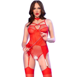 CHILIROSE - CR 4879 BODY CROTCHLESS ROJO XL | VibraZon