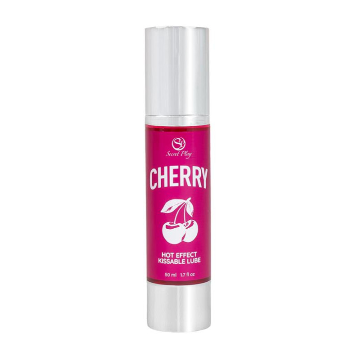 Lubricante 2 en 1 Aroma Cereza 50 ml de Secret Play | VibraZon