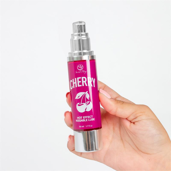 Lubricante 2 en 1 Aroma Cereza 50 ml de Secret Play | VibraZon