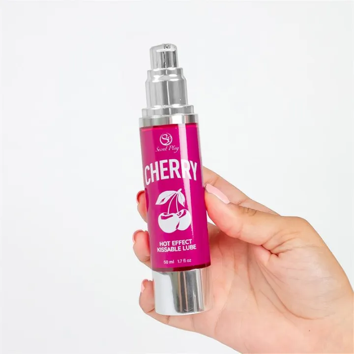 Lubricante 2 en 1 Aroma Cereza 50 ml de Secret Play