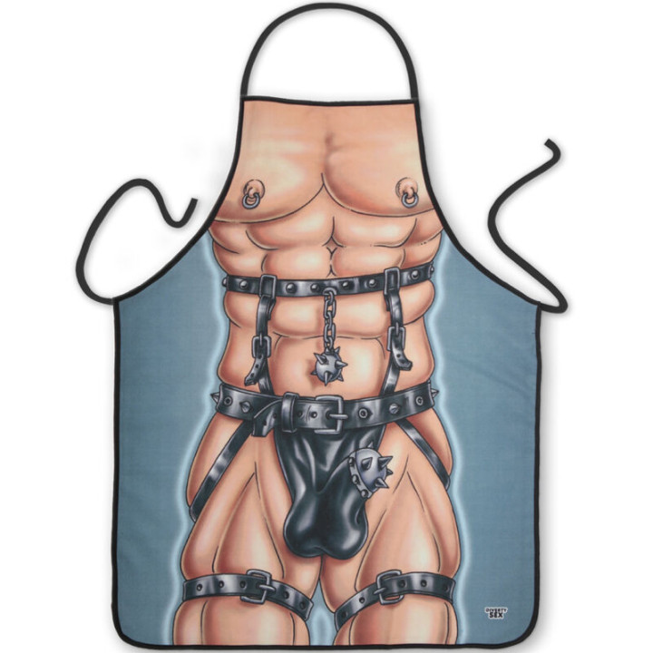 DIABLO PICANTE - DELANTAL SADO MASCULINO | VibraZon