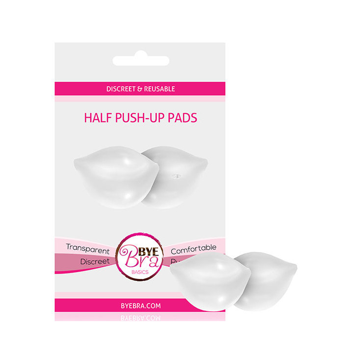 BYE-SUJETADOR - SEMI ALMOHADILLAS PUSH-UP TRANSPARENTE | VibraZon