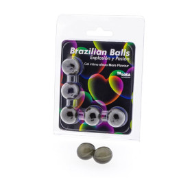 Set 5 Brazilian Balls Gel Excitante Efecto More Flavor/Más Sabor | VibraZon