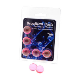 Set 5 Brazilian Balls Gel Efecto Refresh Vibration | VibraZon