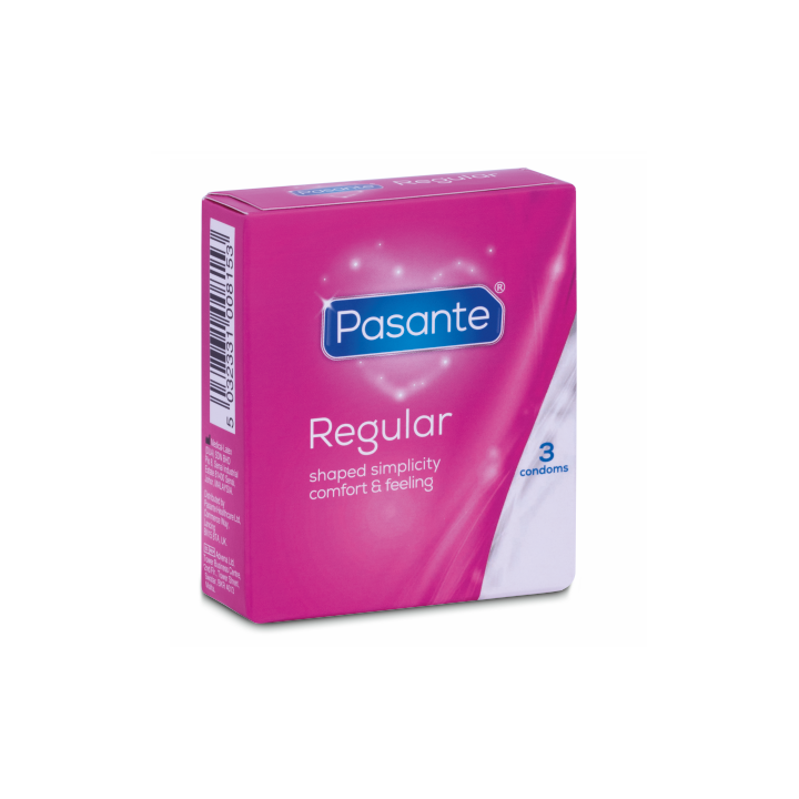 PASANTE - PRESERVATIVO GAMA REGULAR 3 UNIDADES | VibraZon