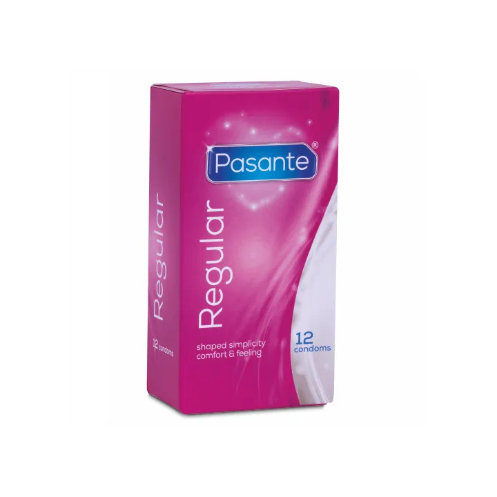 PASANTE - PRESERVATIVO GAMA REGULAR 12 UNIDADES