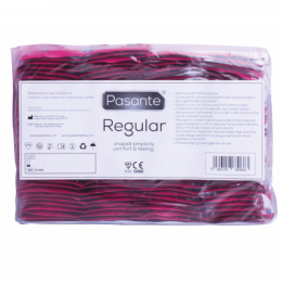 PASANTE - PRESERVATIVO GAMA REGULAR 144 UNIDADES (BOLSA) | VibraZon