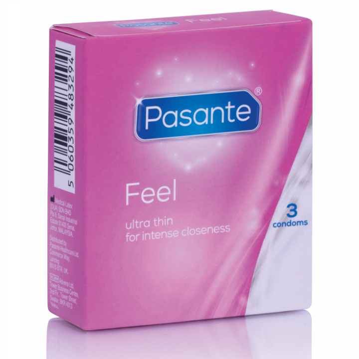PASANTE - PRESERVATIVOS SENSITIVE ULTRAFINO 3 UNIDADES | VibraZon