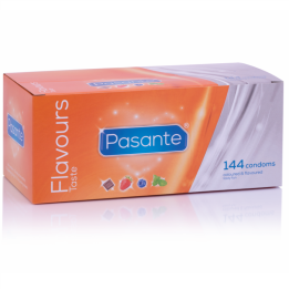 PASANTE - PRESERVATIVOS SABORES 144 UNIDADES | VibraZon