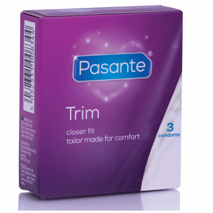 PASANTE - PRESERVATIVOS TRIM MS DELGADO 3 UNIDADES | VibraZon