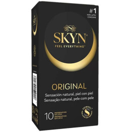 SKYN - PRESERVATIVO ORIGINAL SENSACIÓN NATURAL 10 UNIDADES | VibraZon